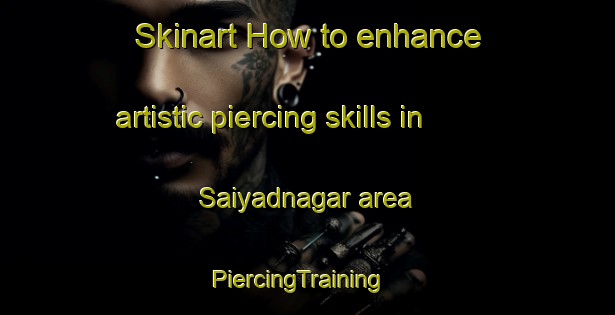 Skinart How to enhance artistic piercing skills in Saiyadnagar area | PiercingTraining | PiercingClasses | SkinartTraining-Bangladesh