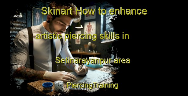 Skinart How to enhance artistic piercing skills in Setinarayanpur area | #PiercingTraining #PiercingClasses #SkinartTraining-Bangladesh