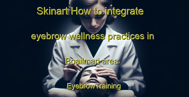 Skinart How to integrate eyebrow wellness practices in Boailmari area | EyebrowTraining | EyebrowClasses | SkinartTraining-Bangladesh