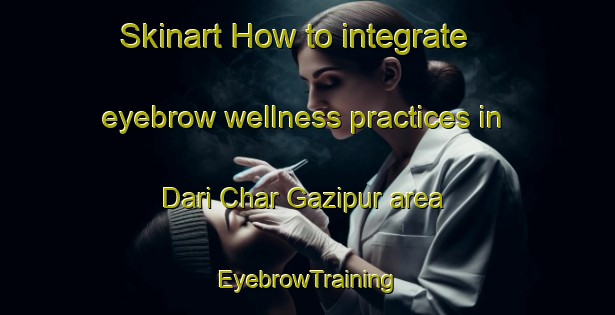 Skinart How to integrate eyebrow wellness practices in Dari Char Gazipur area | EyebrowTraining | EyebrowClasses | SkinartTraining-Bangladesh