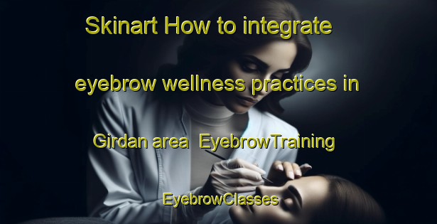 Skinart How to integrate eyebrow wellness practices in Girdan area | EyebrowTraining | EyebrowClasses | SkinartTraining-Bangladesh