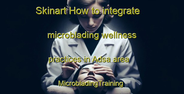 Skinart How to integrate microblading wellness practices in Adsa area | #MicrobladingTraining #MicrobladingClasses #SkinartTraining-Bangladesh