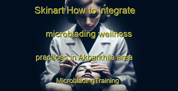 Skinart How to integrate microblading wellness practices in Akbarkhila area | #MicrobladingTraining #MicrobladingClasses #SkinartTraining-Bangladesh