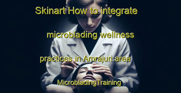 Skinart How to integrate microblading wellness practices in Amrajuri area | #MicrobladingTraining #MicrobladingClasses #SkinartTraining-Bangladesh