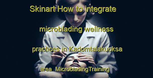 Skinart How to integrate microblading wellness practices in Kadomtalakuoksa area | #MicrobladingTraining #MicrobladingClasses #SkinartTraining-Bangladesh