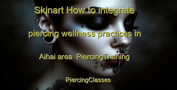 Skinart How to integrate piercing wellness practices in Aihai area | #PiercingTraining #PiercingClasses #SkinartTraining-Bangladesh