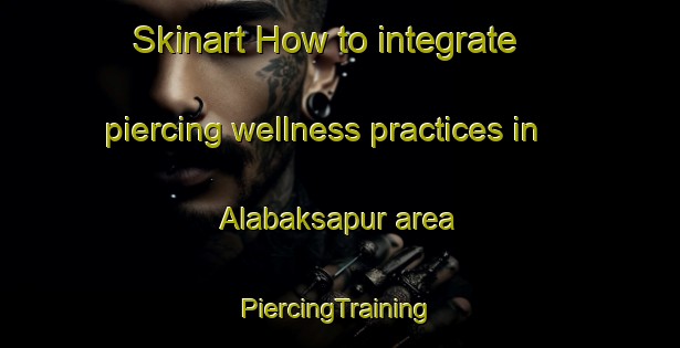 Skinart How to integrate piercing wellness practices in Alabaksapur area | #PiercingTraining #PiercingClasses #SkinartTraining-Bangladesh