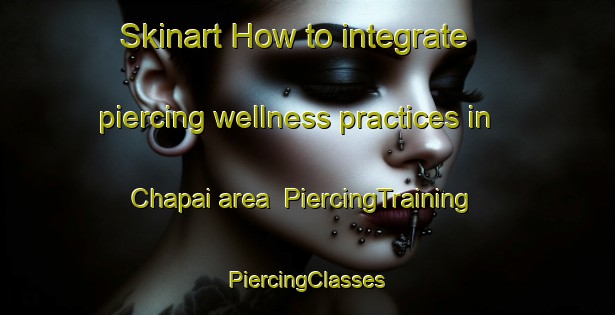 Skinart How to integrate piercing wellness practices in Chapai area | #PiercingTraining #PiercingClasses #SkinartTraining-Bangladesh