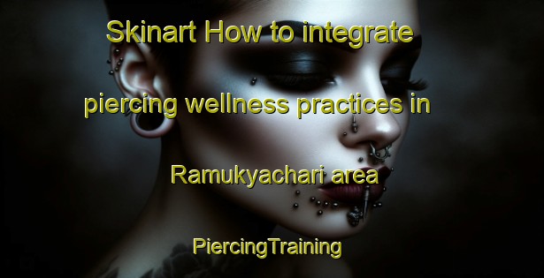 Skinart How to integrate piercing wellness practices in Ramukyachari area | #PiercingTraining #PiercingClasses #SkinartTraining-Bangladesh