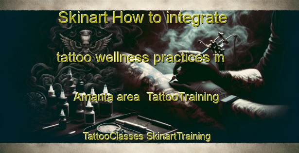 Skinart How to integrate tattoo wellness practices in Amanta area | #TattooTraining #TattooClasses #SkinartTraining-Bangladesh