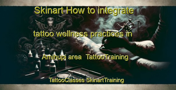 Skinart How to integrate tattoo wellness practices in Amihupi area | #TattooTraining #TattooClasses #SkinartTraining-Bangladesh