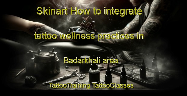 Skinart How to integrate tattoo wellness practices in Badarkhali area | #TattooTraining #TattooClasses #SkinartTraining-Bangladesh