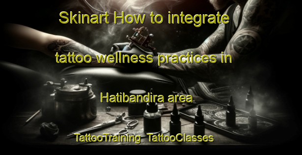 Skinart How to integrate tattoo wellness practices in Hatibandira area | TattooTraining | TattooClasses | SkinartTraining-Bangladesh