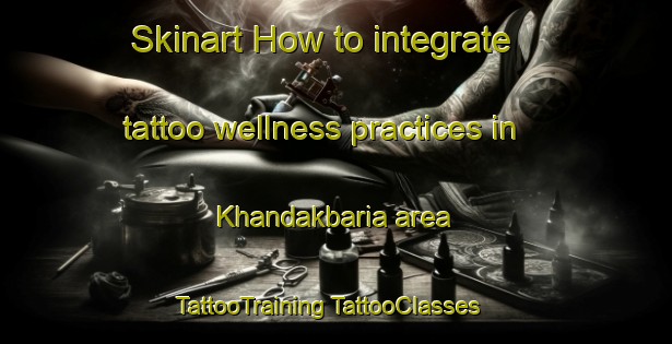 Skinart How to integrate tattoo wellness practices in Khandakbaria area | #TattooTraining #TattooClasses #SkinartTraining-Bangladesh