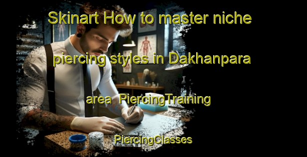 Skinart How to master niche piercing styles in Dakhanpara area | #PiercingTraining #PiercingClasses #SkinartTraining-Bangladesh