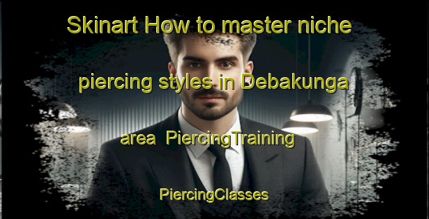 Skinart How to master niche piercing styles in Debakunga area | #PiercingTraining #PiercingClasses #SkinartTraining-Bangladesh