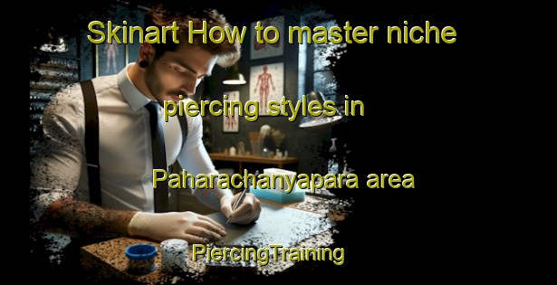 Skinart How to master niche piercing styles in Paharachanyapara area | PiercingTraining | PiercingClasses | SkinartTraining-Bangladesh