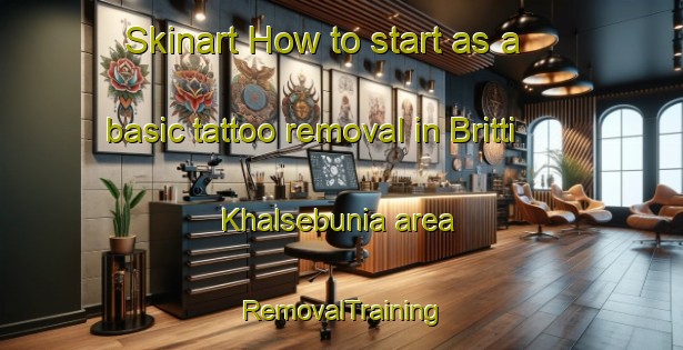 Skinart How to start as a basic tattoo removal in Britti Khalsebunia area | RemovalTraining | RemovalClasses | SkinartTraining-Bangladesh