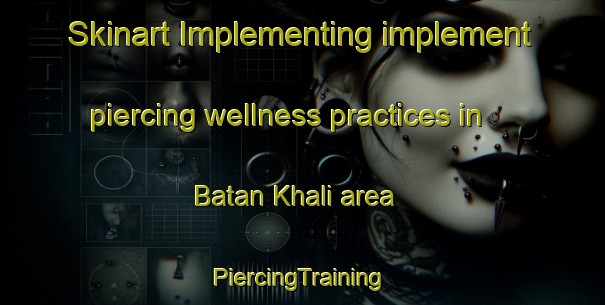 Skinart Implementing implement piercing wellness practices in Batan Khali area | #PiercingTraining #PiercingClasses #SkinartTraining-Bangladesh