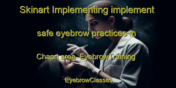 Skinart Implementing implement safe eyebrow practices in Chapri area | EyebrowTraining | EyebrowClasses | SkinartTraining-Bangladesh