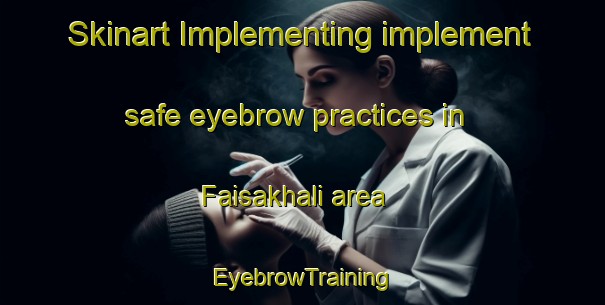 Skinart Implementing implement safe eyebrow practices in Faisakhali area | EyebrowTraining | EyebrowClasses | SkinartTraining-Bangladesh