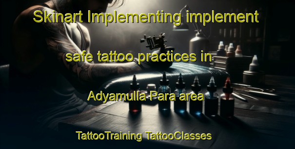 Skinart Implementing implement safe tattoo practices in Adyamulla Para area | #TattooTraining #TattooClasses #SkinartTraining-Bangladesh