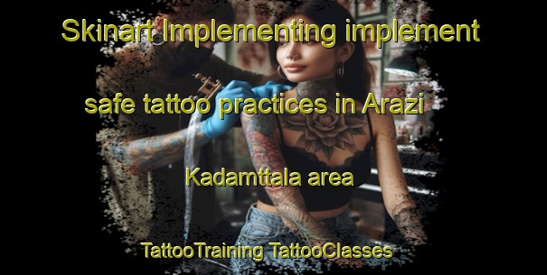 Skinart Implementing implement safe tattoo practices in Arazi Kadamttala area | #TattooTraining #TattooClasses #SkinartTraining-Bangladesh