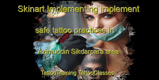 Skinart Implementing implement safe tattoo practices in Azimuddin Sikdarpara area | #TattooTraining #TattooClasses #SkinartTraining-Bangladesh