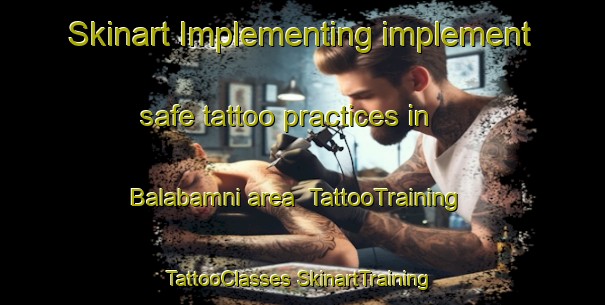 Skinart Implementing implement safe tattoo practices in Balabamni area | #TattooTraining #TattooClasses #SkinartTraining-Bangladesh