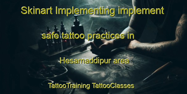 Skinart Implementing implement safe tattoo practices in Hesamaddipur area | #TattooTraining #TattooClasses #SkinartTraining-Bangladesh