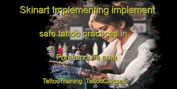 Skinart Implementing implement safe tattoo practices in Porakandulia area | TattooTraining | TattooClasses | SkinartTraining-Bangladesh