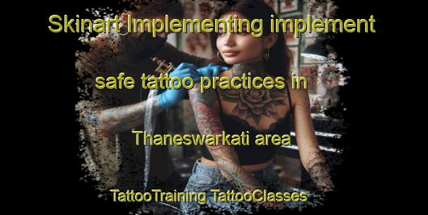 Skinart Implementing implement safe tattoo practices in Thaneswarkati area | #TattooTraining #TattooClasses #SkinartTraining-Bangladesh