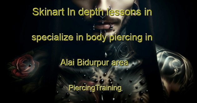 Skinart In-depth lessons in specialize in body piercing in Alai Bidurpur area | PiercingTraining | PiercingClasses | SkinartTraining-Bangladesh