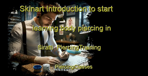 Skinart Introduction to start learning body piercing in Siratti | #PiercingTraining #PiercingClasses #SkinartTraining-Bangladesh