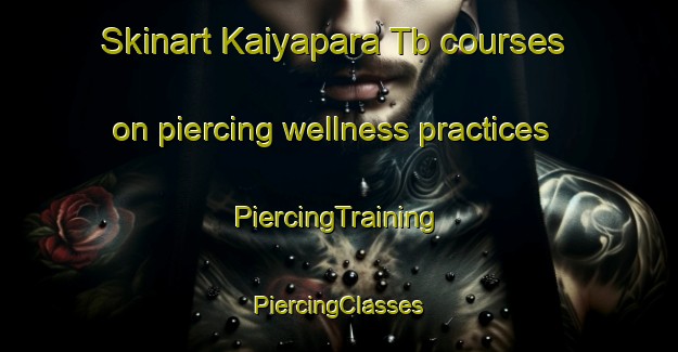 Skinart Kaiyapara Tb courses on piercing wellness practices | #PiercingTraining #PiercingClasses #SkinartTraining-Bangladesh