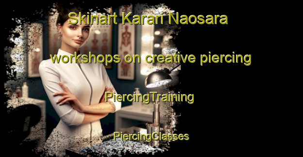 Skinart Karari Naosara workshops on creative piercing | #PiercingTraining #PiercingClasses #SkinartTraining-Bangladesh