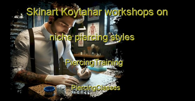 Skinart Koytahar workshops on niche piercing styles | PiercingTraining | PiercingClasses | SkinartTraining-Bangladesh