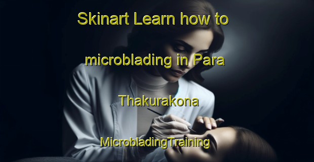 Skinart Learn how to microblading in Para Thakurakona | #MicrobladingTraining #MicrobladingClasses #SkinartTraining-Bangladesh