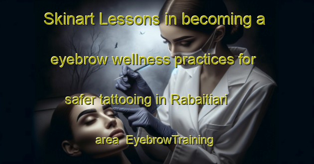 Skinart Lessons in becoming a eyebrow wellness practices for safer tattooing in Rabaitiari area | EyebrowTraining | EyebrowClasses | SkinartTraining-Bangladesh