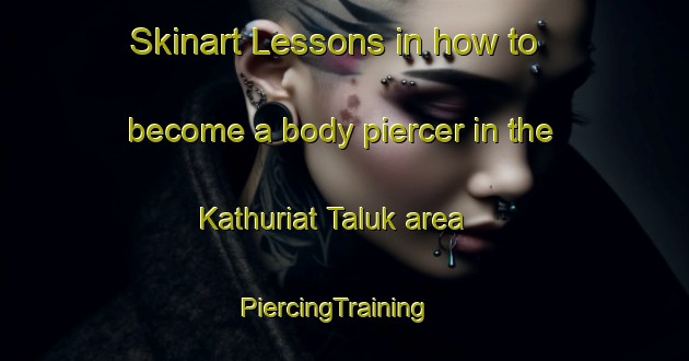 Skinart Lessons in how to become a body piercer in the Kathuriat Taluk area | PiercingTraining | PiercingClasses | SkinartTraining-Bangladesh