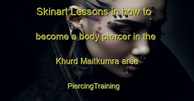 Skinart Lessons in how to become a body piercer in the Khurd Maitkumra area | PiercingTraining | PiercingClasses | SkinartTraining-Bangladesh