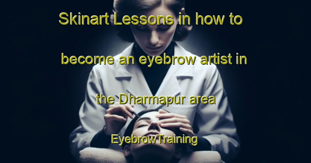 Skinart Lessons in how to become an eyebrow artist in the Dharmapur area | EyebrowTraining | EyebrowClasses | SkinartTraining-Bangladesh
