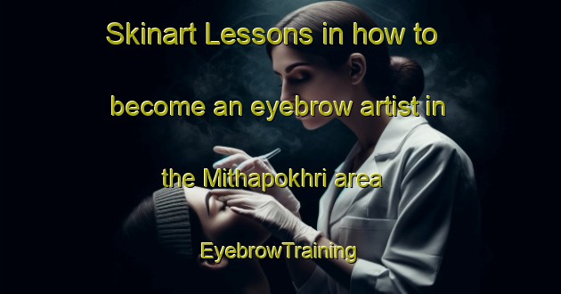 Skinart Lessons in how to become an eyebrow artist in the Mithapokhri area | EyebrowTraining | EyebrowClasses | SkinartTraining-Bangladesh