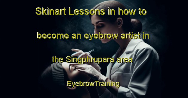 Skinart Lessons in how to become an eyebrow artist in the Singphrupara area | EyebrowTraining | EyebrowClasses | SkinartTraining-Bangladesh