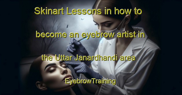 Skinart Lessons in how to become an eyebrow artist in the Uttar Janardhandi area | EyebrowTraining | EyebrowClasses | SkinartTraining-Bangladesh