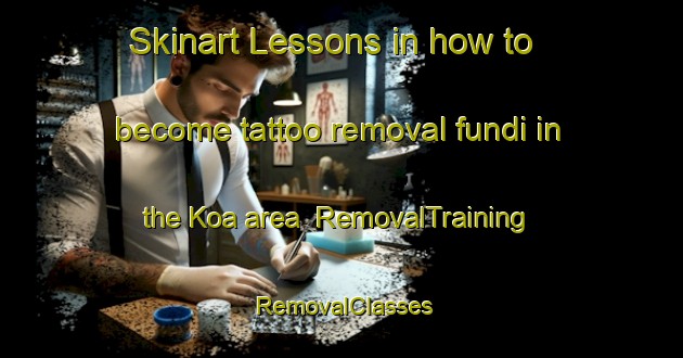 Skinart Lessons in how to become tattoo removal fundi in the Koa area | RemovalTraining | RemovalClasses | SkinartTraining-Bangladesh
