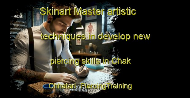 Skinart Master artistic techniques in develop new piercing skills in Chak Chhatari | PiercingTraining | PiercingClasses | SkinartTraining-Bangladesh