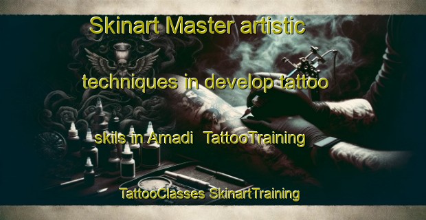 Skinart Master artistic techniques in develop tattoo skils in Amadi | #TattooTraining #TattooClasses #SkinartTraining-Bangladesh