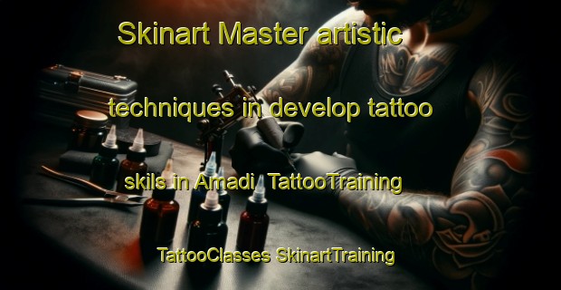 Skinart Master artistic techniques in develop tattoo skils in Amadi | #TattooTraining #TattooClasses #SkinartTraining-Bangladesh