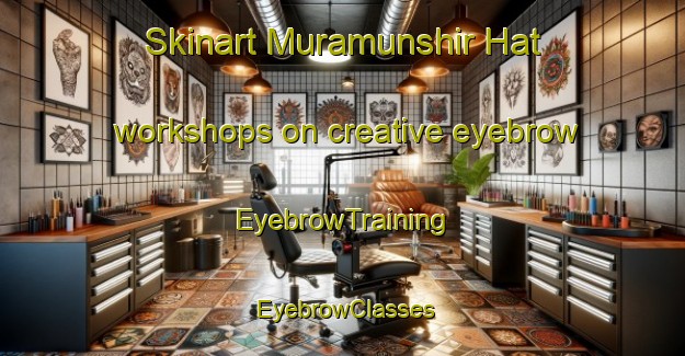 Skinart Muramunshir Hat workshops on creative eyebrow | EyebrowTraining | EyebrowClasses | SkinartTraining-Bangladesh